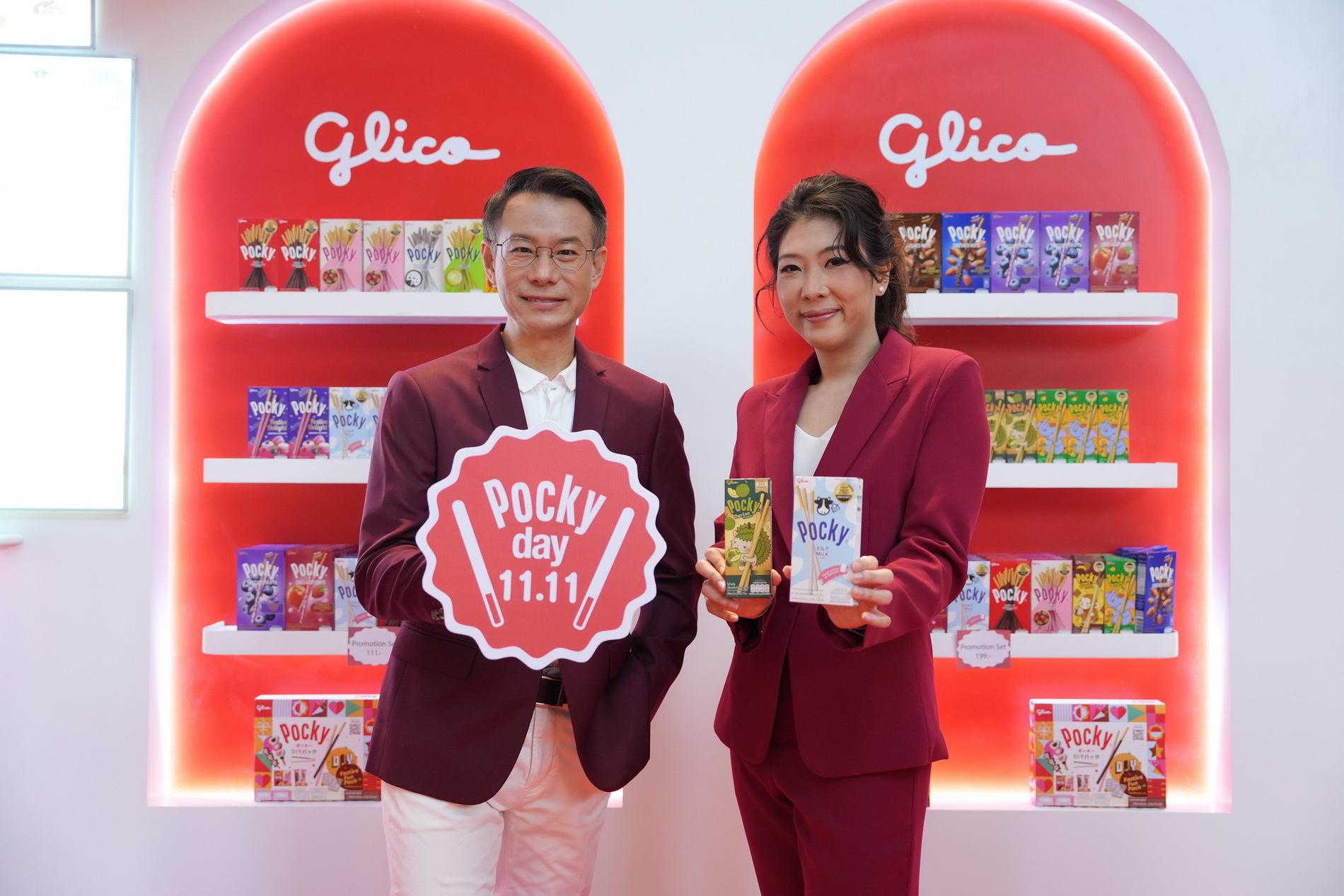 ป๊อกกี้ ฉลอง Pocky Day 11.11 ส่ง 2 ผลิตภัณฑ์ใหม่ ‘ป๊อกกี้ รสนม’ และ ‘ป๊อกกี้ รสทุเรียน’